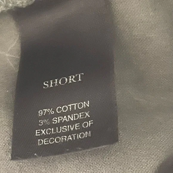 WHBM Army Green Cargo Shorts - Picture 8 of 9